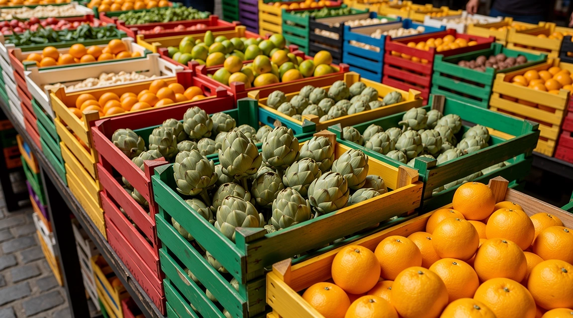 Mercado local español